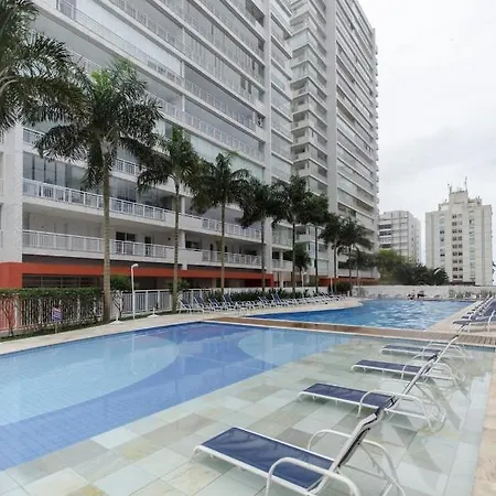 Guaruja Asturias, Lazer Completo, Ar Condicionado E Varanda Gourmet Exterior photo