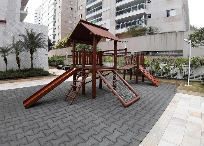 Guaruja Asturias, Lazer Completo, Ar Condicionado E Varanda Gourmet