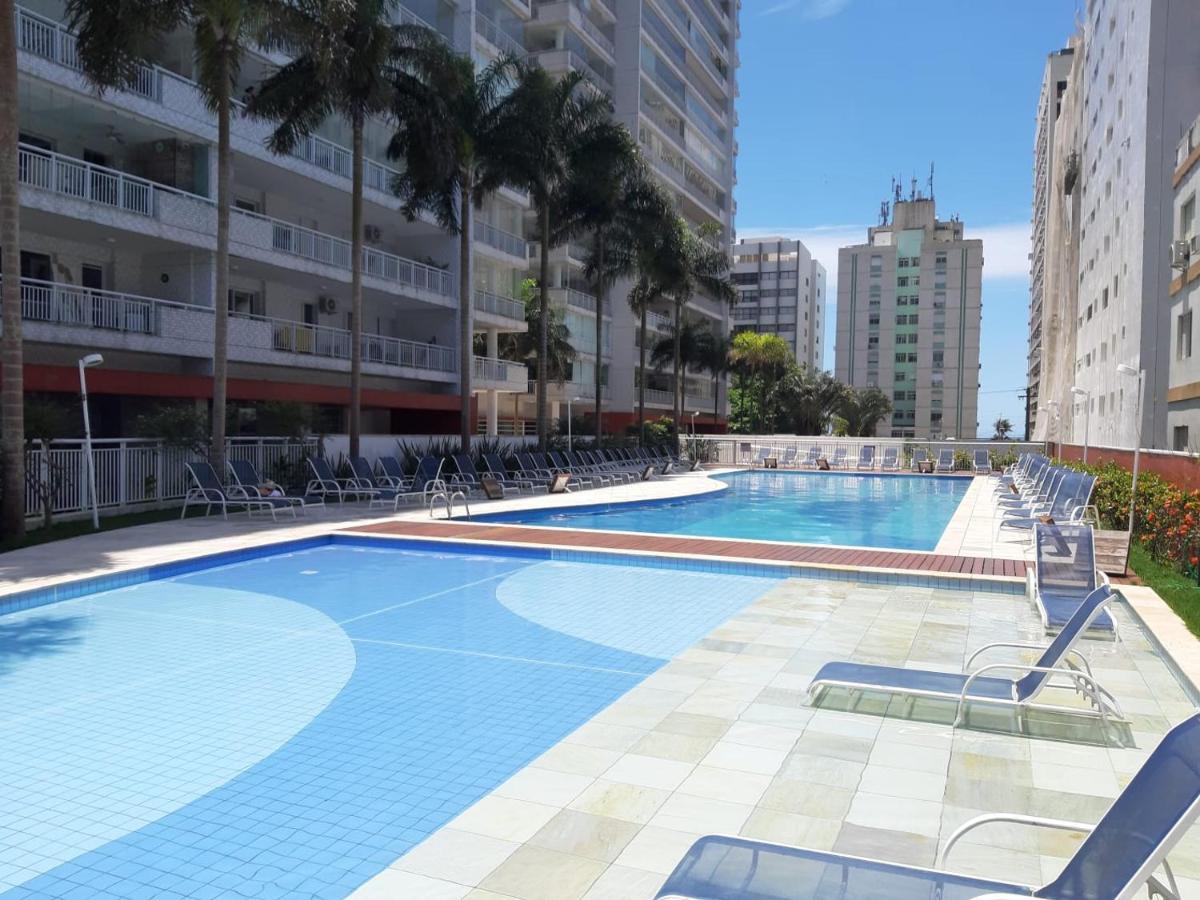 Asturias, Lazer Completo, Ar Condicionado E Varanda Gourmet Apartment Guaruja